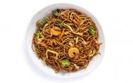  Singapore Noodles with Curry Sauce 