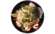  Thai Style Rice Noodle with Shrimp 