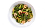Shrimp with Asparagus and Cashew