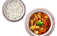 Chicken Curry (Served with steamed rice)