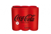 6 pcs Coca-Cola Zero