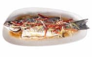 Thai Steamed Sea Bass