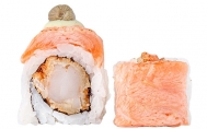  Salmon Aburi Roll(8 Pcs) 